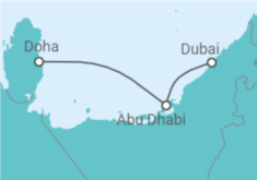 Doha a Dubai Cruise itinerary  - Costa Cruises