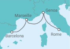 Italy, France Cruise itinerary  - MSC Cruises