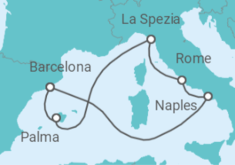 Spain, Italy Cruise itinerary  - Royal Caribbean