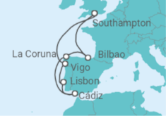 Spain, Portugal Cruise itinerary  - Royal Caribbean