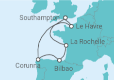 Spain, France Cruise itinerary  - Royal Caribbean