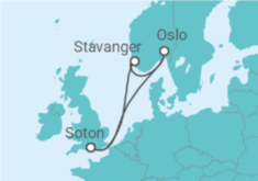 Norway Cruise itinerary  - Royal Caribbean