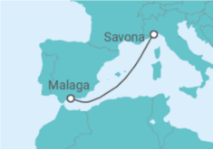 Savona to Malaga Cruise itinerary  - Costa Cruises