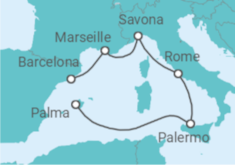 Italy, France Cruise itinerary  - Costa Cruises