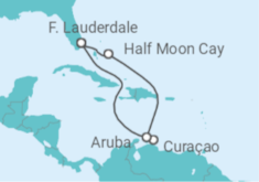 Curaçao, Aruba Cruise itinerary  - Holland America Line