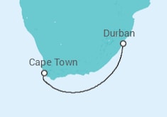 South Africa Cruise itinerary  - Cunard