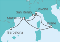 France, Italy Cruise itinerary  - Costa Cruises