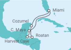 Mexico, Honduras Cruise itinerary  - Oceania Cruises