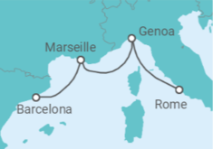 Italy, France Cruise itinerary  - MSC Cruises