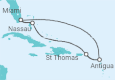 The Bahamas, Virgin Islands, Antigua And Barbuda Cruise itinerary  - Celebrity Cruises