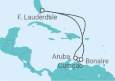 Aruba, Curaçao, Bonaire, San Eustaquio y Saba Cruise itinerary  - Celebrity Cruises