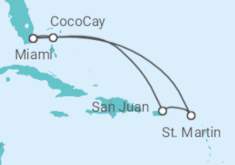 Sint Maarten, Puerto Rico Cruise itinerary  - Royal Caribbean