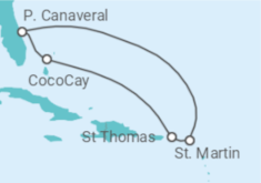 Virgin Islands, Sint Maarten Cruise itinerary  - Royal Caribbean