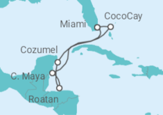 Honduras, Mexico Cruise itinerary  - Royal Caribbean