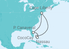 US, The Bahamas Cruise itinerary  - Royal Caribbean