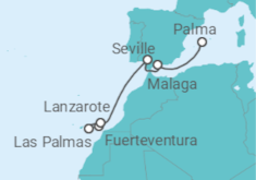 Canary Islands Cruise itinerary  - AIDA