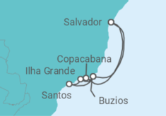 Brazil Cruise itinerary  - MSC Cruises