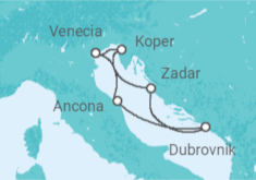 Slovenia, Croatia, Italy Cruise itinerary  - MSC Cruises