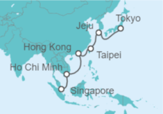 Vietnam, China, Taiwan, South Korea, Japan Cruise itinerary  - Royal Caribbean