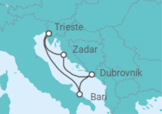 Italy, Croatia All Inc. Cruise itinerary  - MSC Cruises