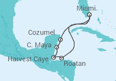 Honduras, Mexico Cruise itinerary  - Norwegian Cruise Line