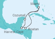 Honduras, Mexico Cruise itinerary  - Norwegian Cruise Line