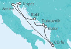 Adriatic Explorer (Discovery 2) Cruise itinerary  - Marella Cruises