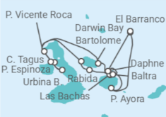 Galapagos Cruise itinerary  - Celebrity Cruises