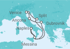 Adriatic Splendours (Explorer 2) Cruise itinerary  - Marella Cruises