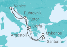 Montenegro, Greece, Croatia Cruise itinerary  - Norwegian Cruise Line