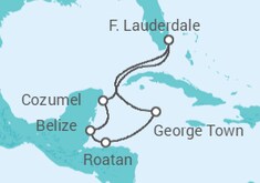 Cayman Islands, Honduras, Belize, Mexico Cruise itinerary  - Princess Cruises