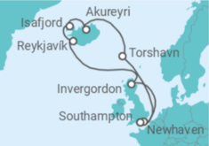 British Isles Cruise itinerary  - Cunard