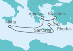 Greek Isles & Turkey Cruise itinerary  - PO Cruises