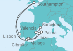 Gibraltar, Spain, Portugal Cruise itinerary  - Royal Caribbean