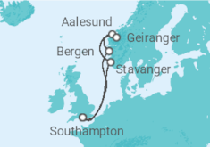 Norwegian Fjords Cruise itinerary  - Royal Caribbean