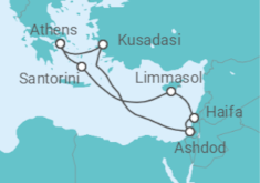 Turkey, Israel, Cyprus, Greece Cruise itinerary  - Norwegian Cruise Line