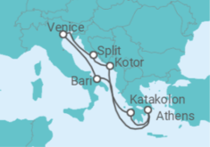 Italy, Croatia & Montenegro Cruise itinerary  - Costa Cruises