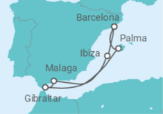 Spanish Obsession Cruise itinerary  - Virgin Voyages