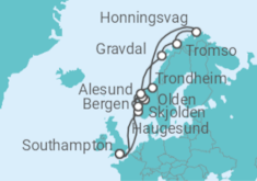 Norwegian Fjords Cruise itinerary  - Princess Cruises