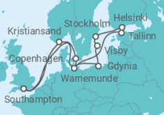 Baltic Heritage Cruise itinerary  - Princess Cruises