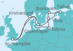 Baltic Heritage Cruise itinerary  - Princess Cruises