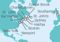 Canada & New England Cruise itinerary  - Princess Cruises