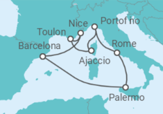 Western Mediterranean Cruise From Barcelona (Vision Of The Seas ...