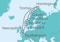 Land of Midnight Sun Cruise itinerary  - Princess Cruises