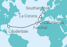 Miami to Southampton - Madeira, Morocco & North of Spain Cruise itinerary  - Princess Cruises