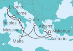 Greece, Malta, Italy Cruise itinerary  - Norwegian Cruise Line