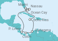 The Caribbean with Ocean Cay Cruise itinerary  - MSC Cruises