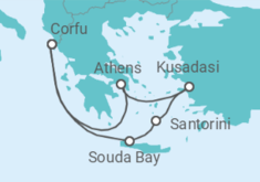 Greece, Turkey Cruise itinerary  - AIDA