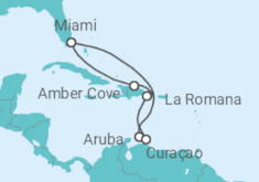 Exotic S. Caribbean Cruise itinerary  - Carnival Cruise Line