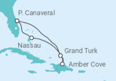 Exotic Eastern Carib Cruise itinerary  - Carnival Cruise Line